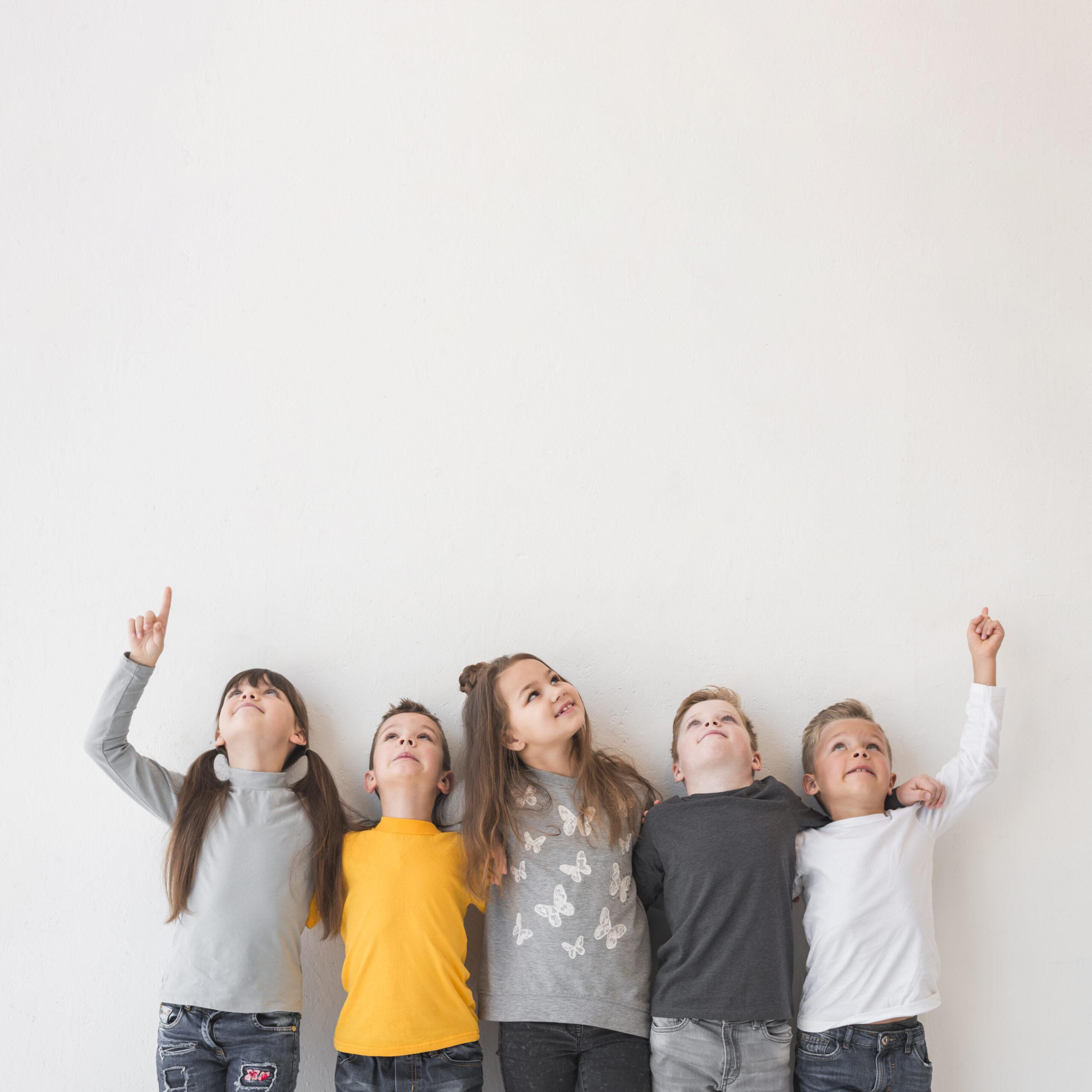 group children posing together